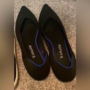 Rothy’s Size 10 1/2 Black Flats
